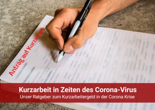Kurzarbeit Corona-Virus