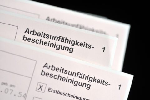 Vortäuschen von Arbeitsunfähigkeit