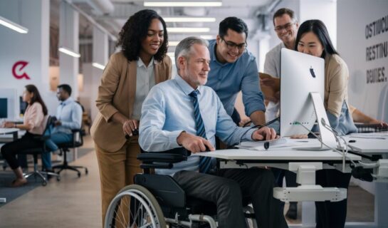 Schwerbehinderte oder gleichgestellte behinderte Person – Wiedereingliederung