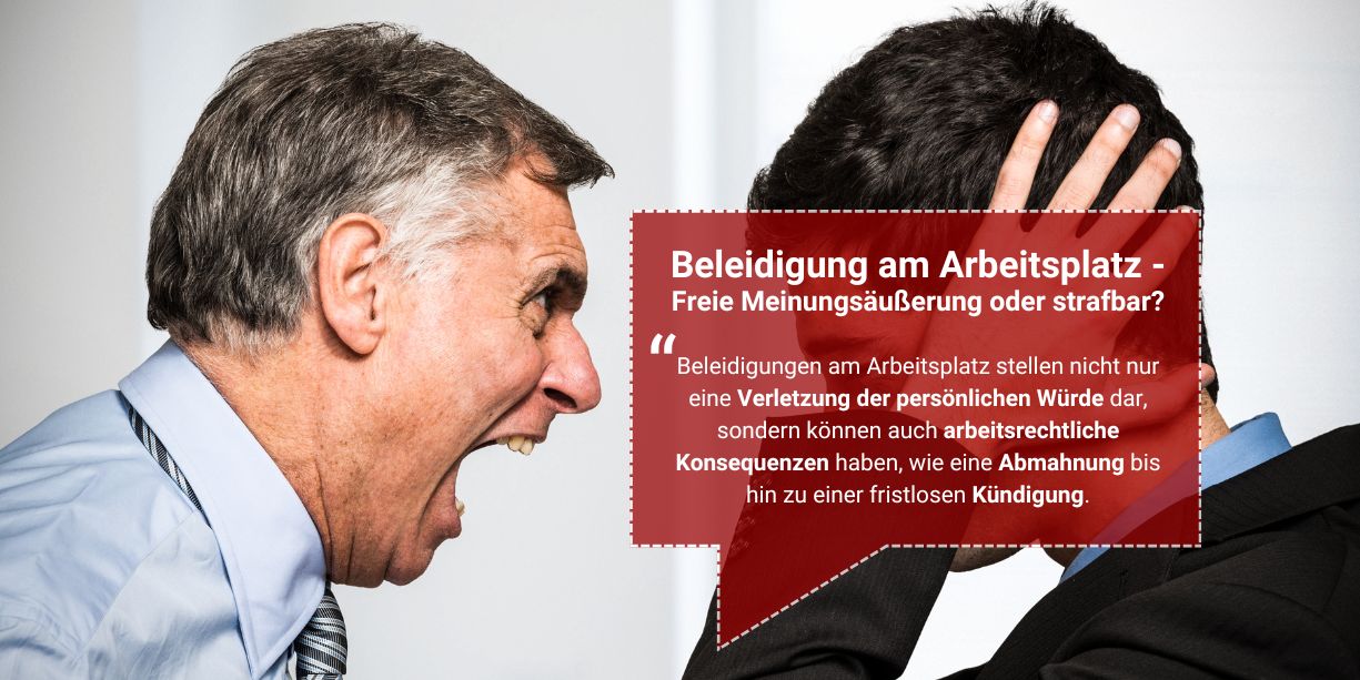 Beleidigung am Arbeitsplatz