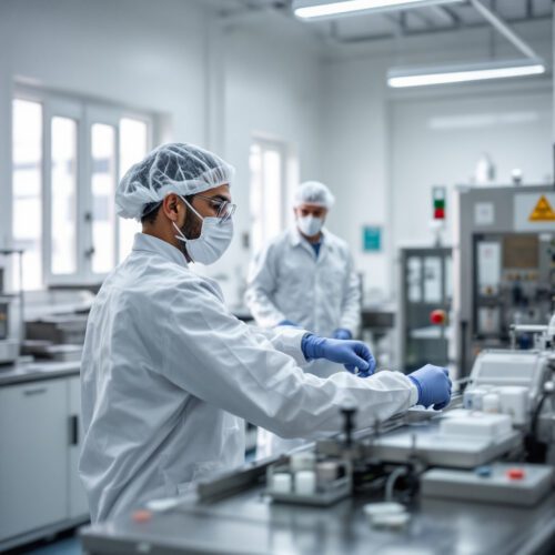 Pharmafabrik: Vorgesetzter beobachtet Bart beim Maske-Absetzen des Mitarbeiters. Arbeitsrecht, Kündigungsschutz.