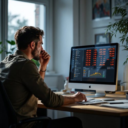 Mitarbeiter und Arbeitgeber im Konflikt um Überstunden, Minusstunden und Urlaubsabgeltung im deutschen Büro, Konfliktszene