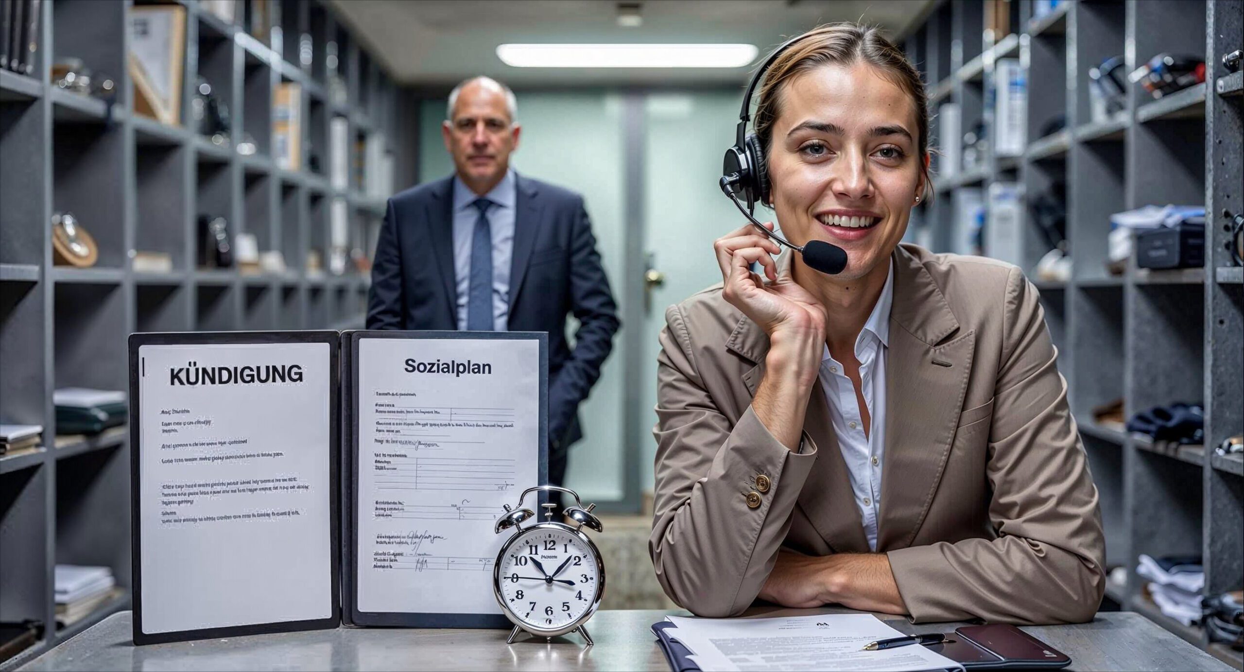 Eine Callcenter-Mitarbeiterin klagte vor dem Bundesarbeitsgericht auf die Zahlung von Verzugszinsen, für eine verspätete Zahlung einer Sozialplanabfindung und gewann!